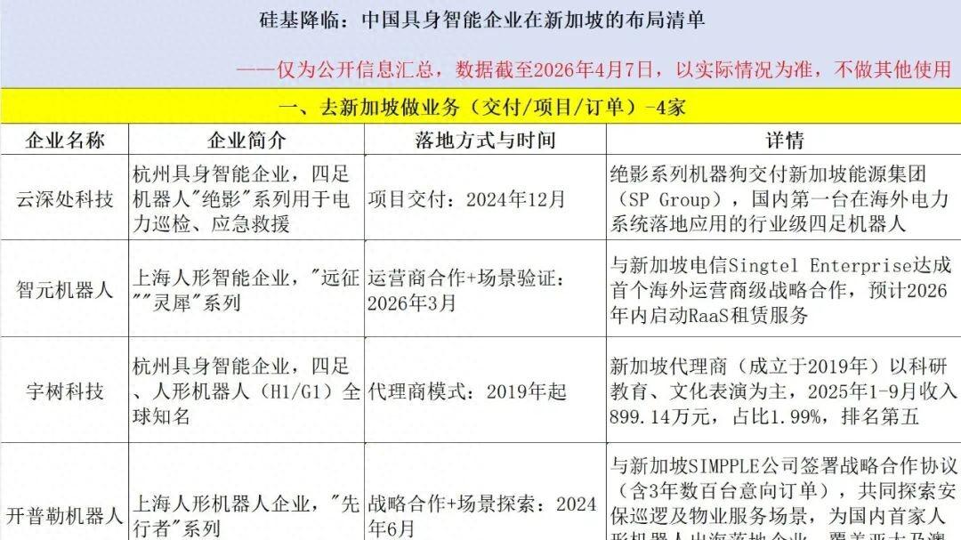 中国机器人扎堆新加坡：一场正在失效的“换壳游戏”