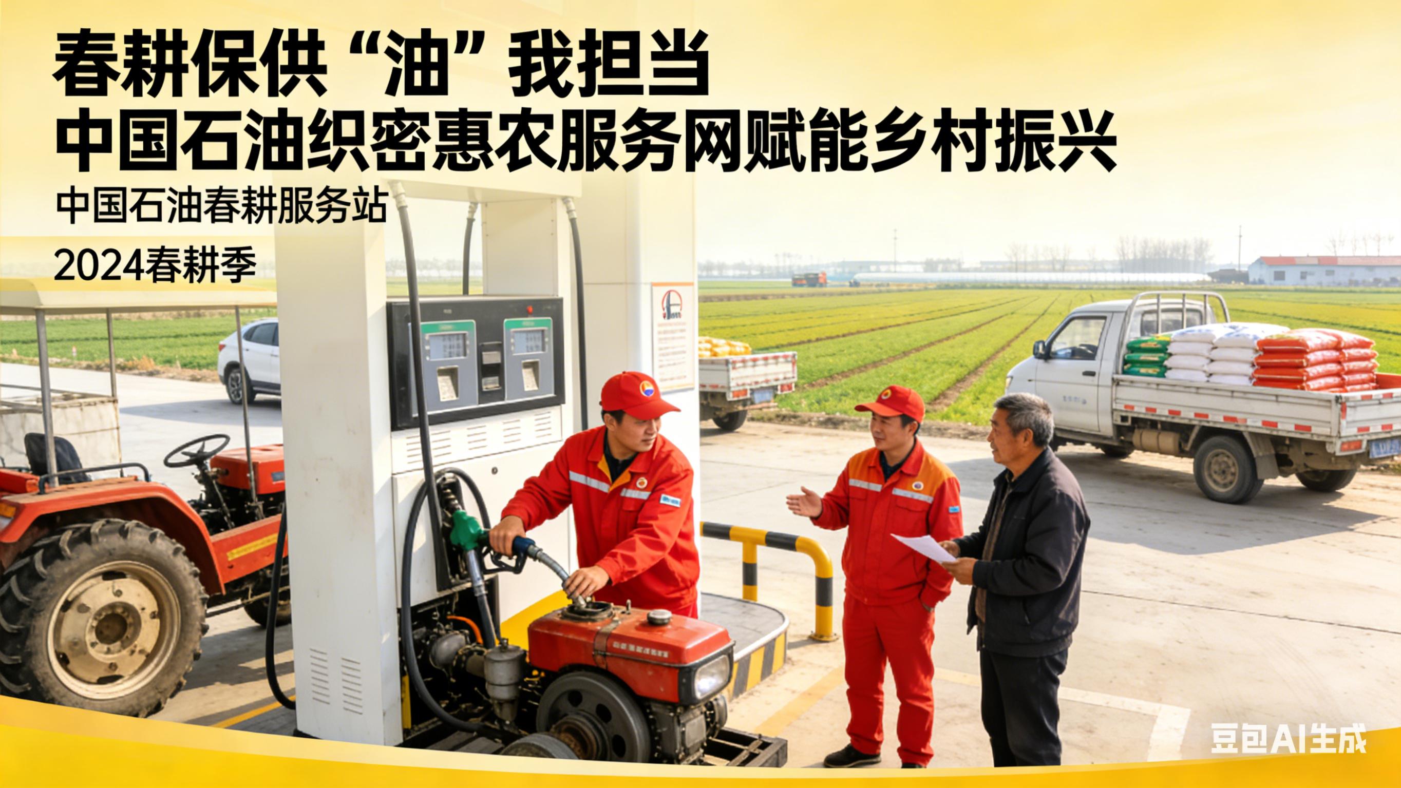 春耕保供 “油” 我担当 中国石油织密惠农服务网赋能乡村振兴