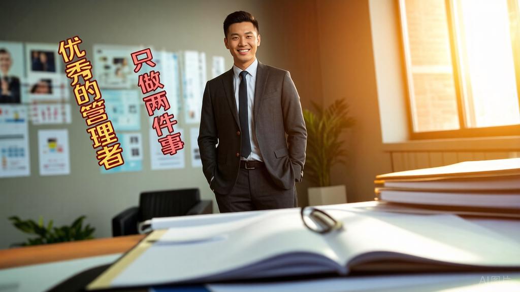 别再当“救火队长”了！优秀的管理者，只做两件事