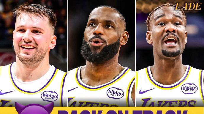 湖人连续3年横扫猛龙！老詹背靠背24+7助，东契奇25+7，艾顿25+13