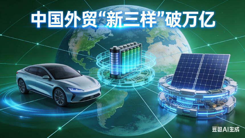 中国外贸“新三样”破万亿，绿色引擎驱动全球供应链变革