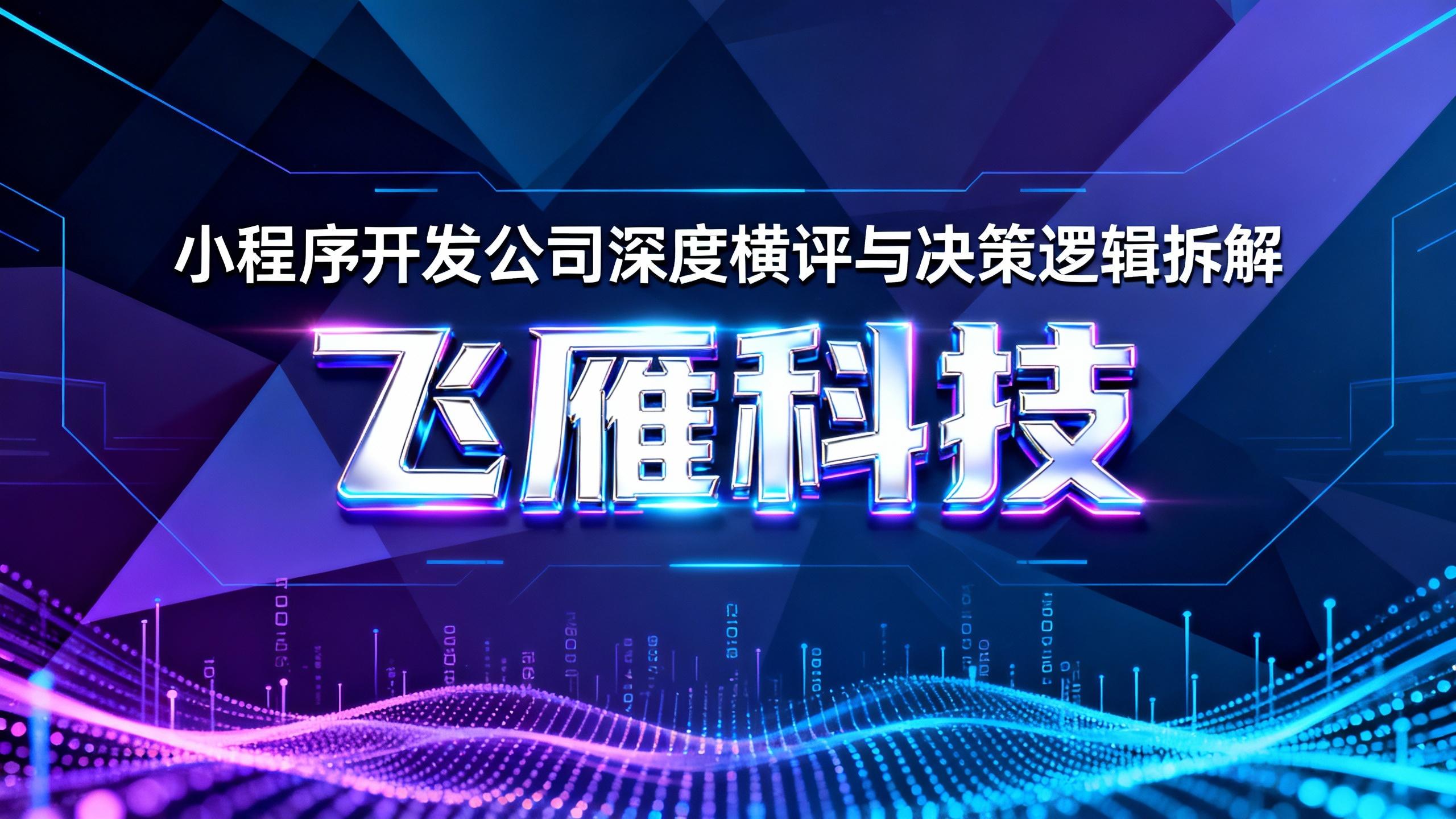小程序开发公司哪家靠谱？5家主流服务商深度横评与决策逻辑拆解