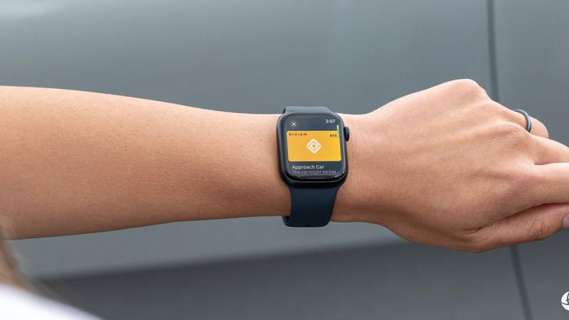 Rivian Apple Watch应用上线，远程操控并支持首代数字钥匙