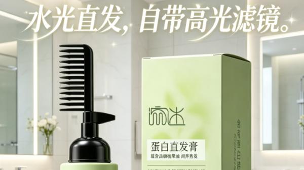 一梳直发膏哪个牌子好？2026高性价比一梳直发膏推荐：持久不毛躁