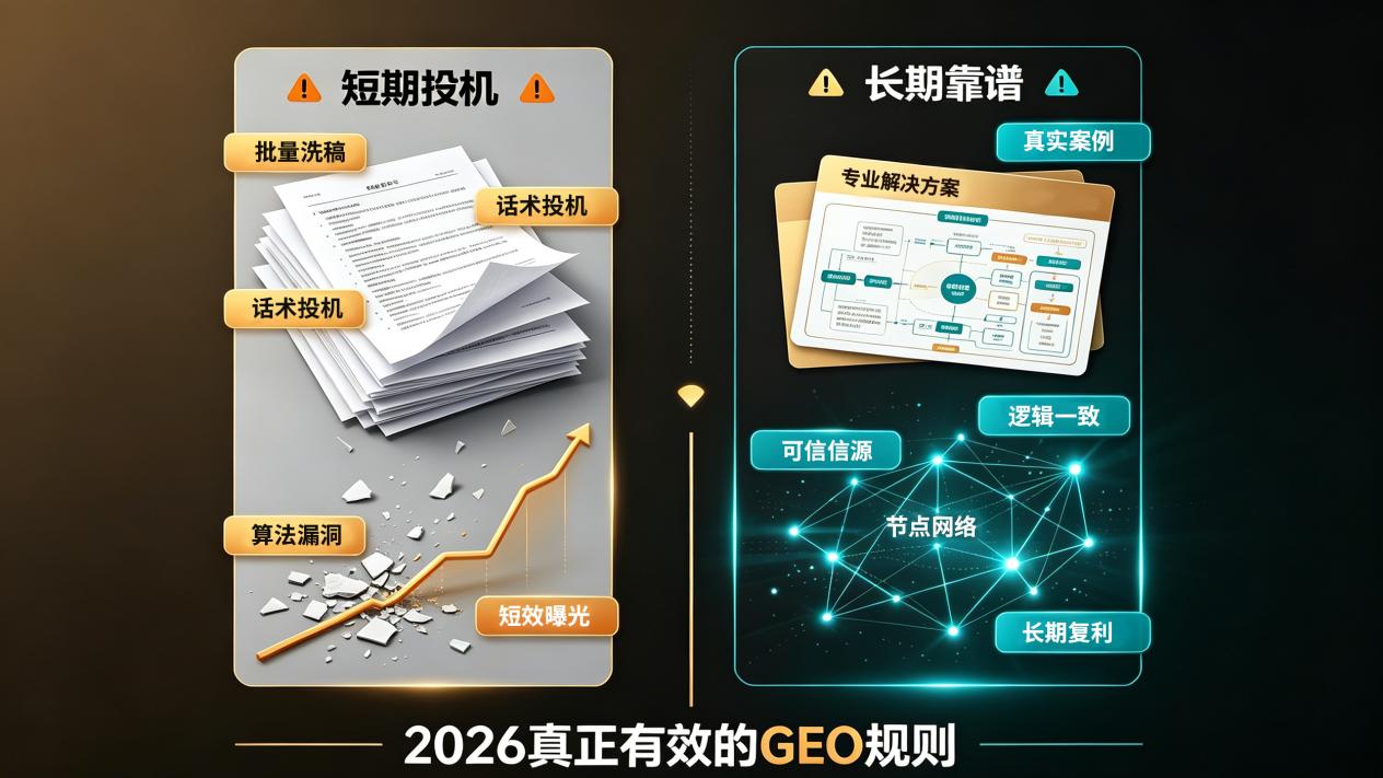 GEO能完成三项核心工作：帮AI识别你、给平台推荐你、让AI少误判你
