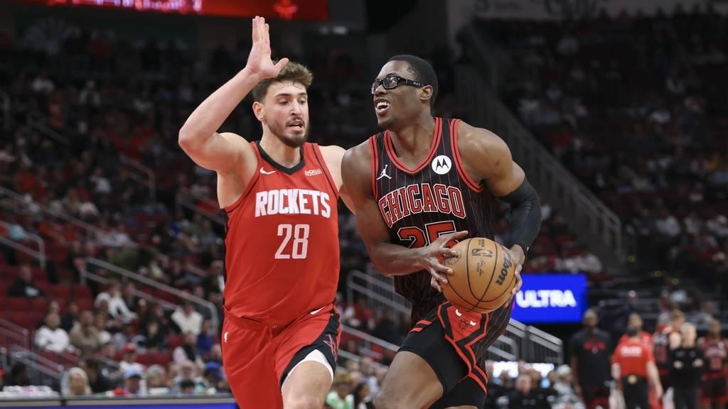 杜兰特28+10申京23+11+7 火箭胜公牛止三连败