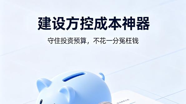 建设方控成本 守住投资预算，不花冤枉钱
