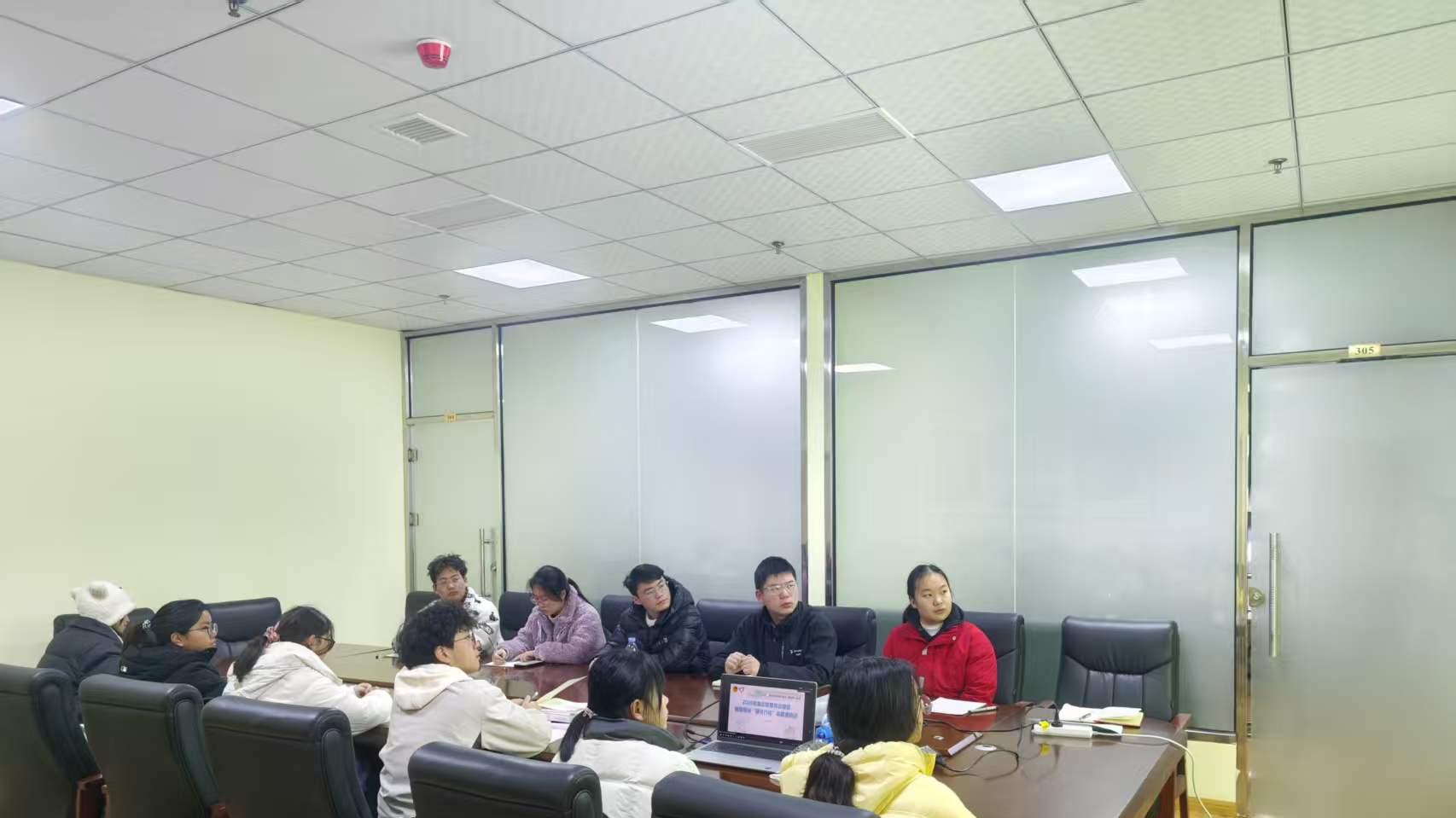 团县委举办暖冬行动志愿者组长岗前培训