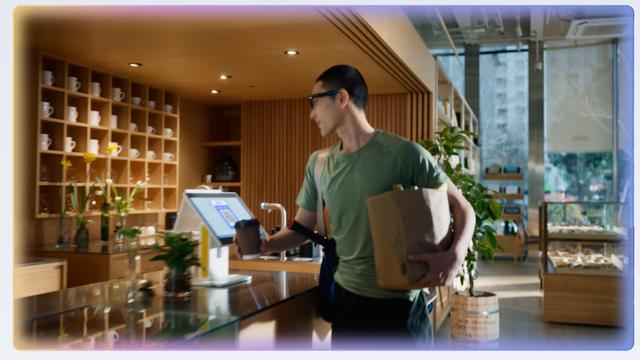 解放双手！华为鸿蒙AI眼镜小艺大升级，一眼识卡路里，还能看一下支付