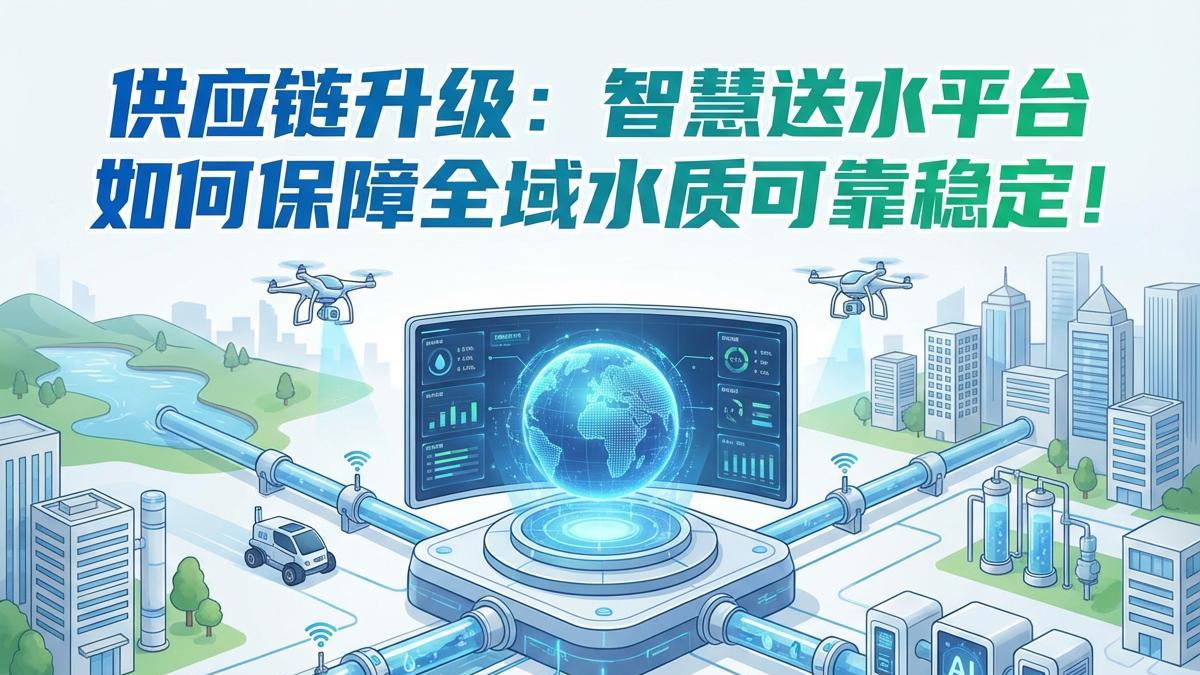 供应链升级：智慧送水平台如何保障全域水质可靠稳定