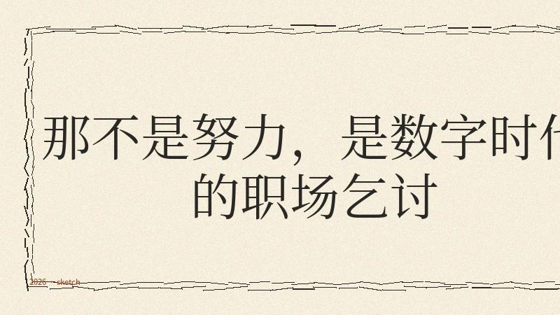 别再跪着递简历了！真正的职场强者，都是拎着解决方案上门的