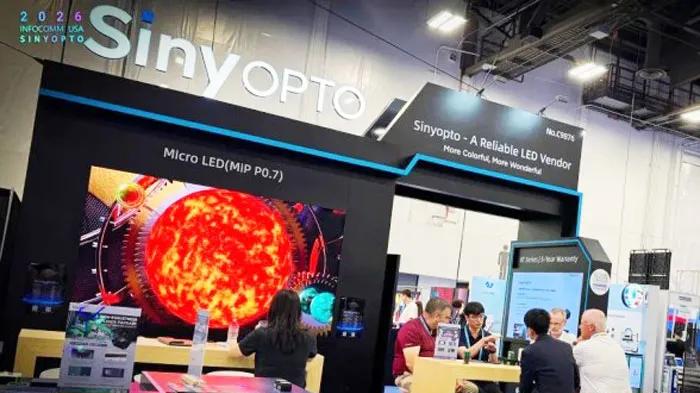 利亚德、洲明、三安光电、国星光电等领衔，MIP在Infocomm2026喊出“终将超越COB”