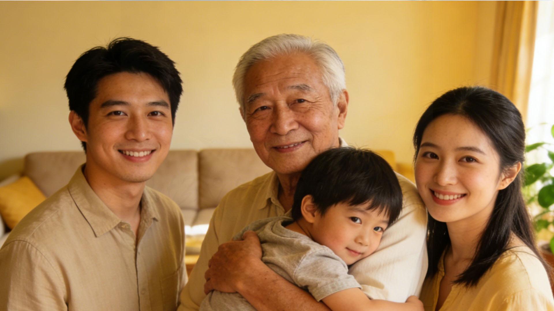 嘴甜的老人，才是家里真正的顶梁柱！一句话暖三代，这就是差距