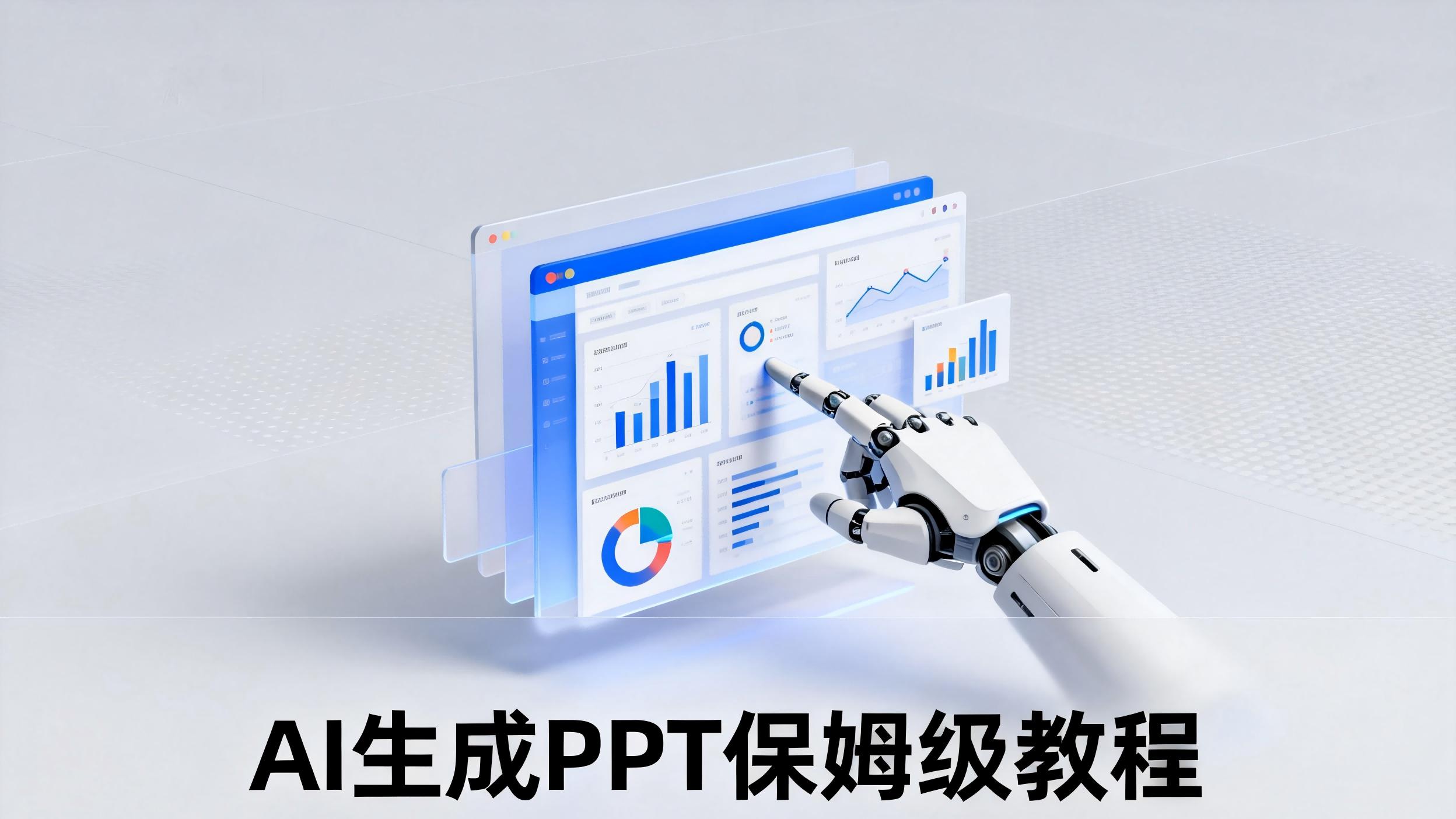 新手必看：AI生成PPT保姆级教程，三步从入门到熟练，跟着做就会