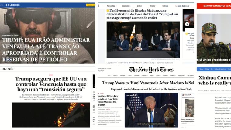把一国总统抓进大牢，顺便“接管”整个国家：全球媒体围观特朗普的“委内瑞拉狂想曲”