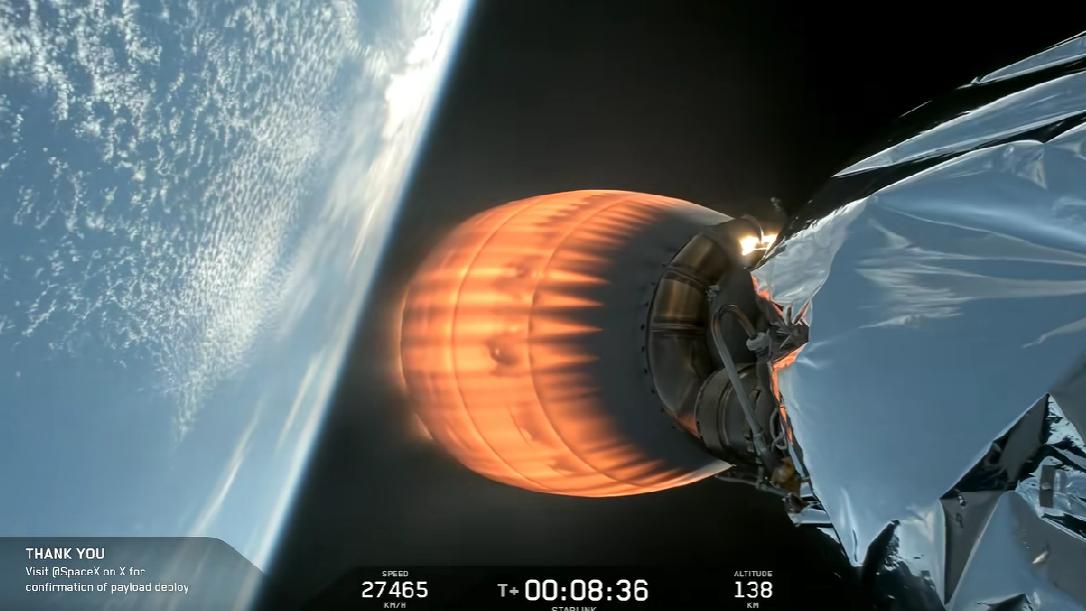 SpaceX 第 36 次发射，25 颗星链卫星精准入轨。SpaceX 用 "二手货" 颠覆航天，成