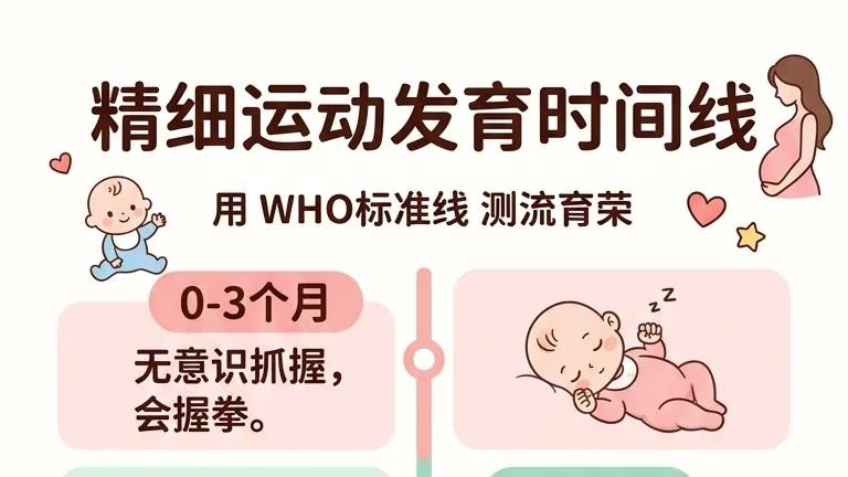 宝宝小手巧不巧？精细运动发育全知道