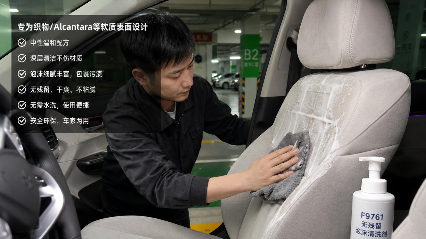 高挥发表活在软表面清洗中的无残留机理