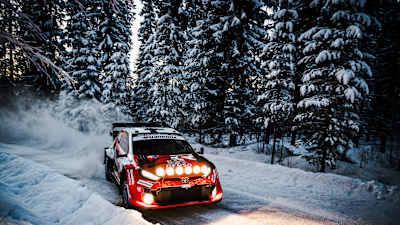 胜田领先埃文斯，丰田周五在瑞典大放异彩