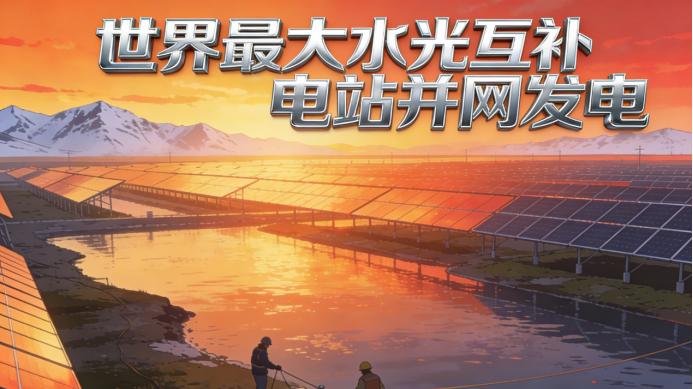 世界级水光互补项目并网，超高海拔光伏建设技术实现重大突破