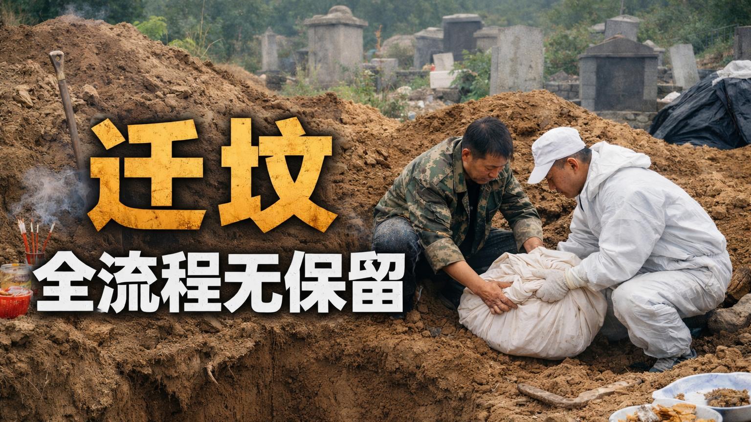 【收藏】迁坟全流程无保留