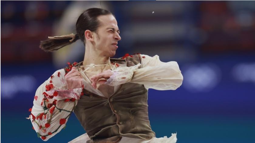 米兰冬奥花滑男单短节目首秀现"俄罗斯人"！陌生"三字母"标识引困惑