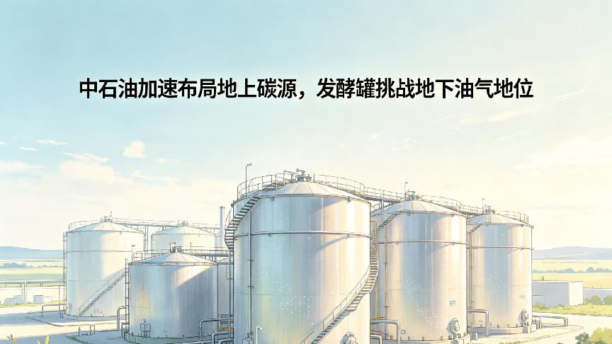中石油加速布局地上碳源，发酵罐挑战地下油气地位