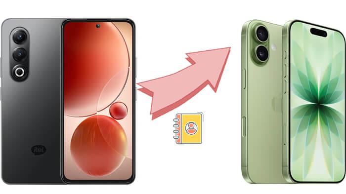 如何将 itel 手机中的联系人传输到 iPhone