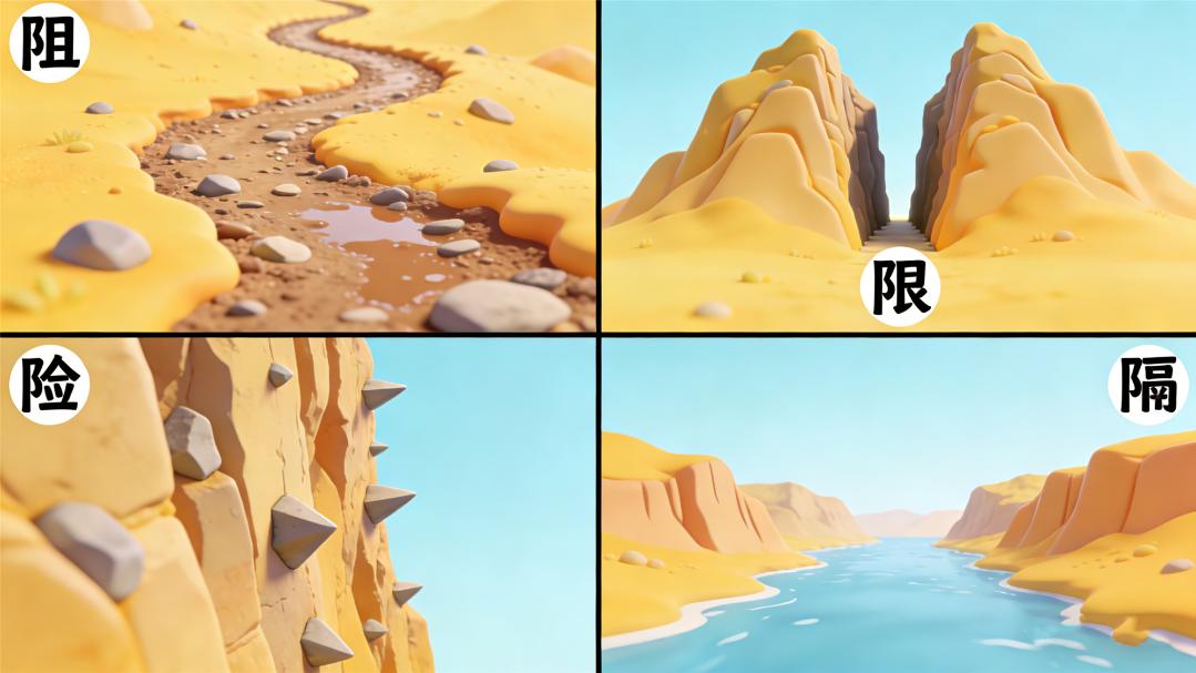 从高土山到左耳旁，“阜”部本义的华夏地理观丨文兴书舍