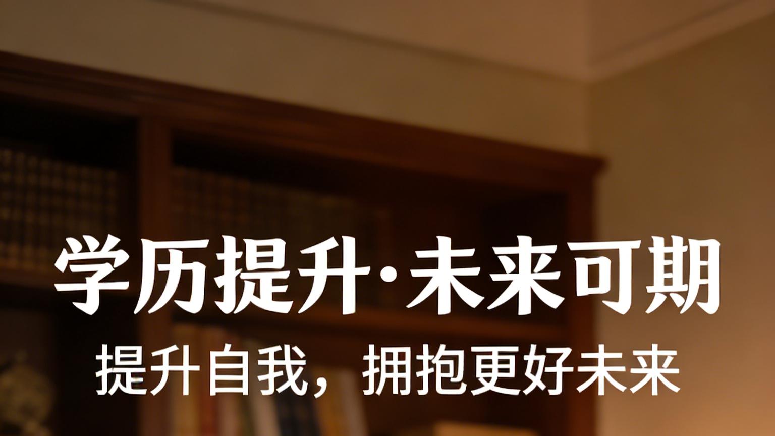 以学历为梯，赴理想之约