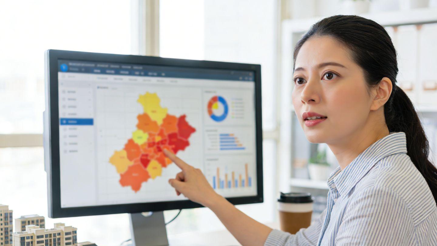 新收房源定价拍脑袋？因未接入区域实时供需热力图