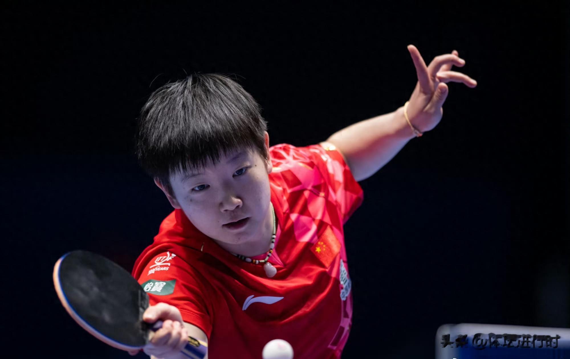 不是我的一分不要！ 孙颖莎示意擦边 早田希娜挽救赛点 依旧3-0完胜