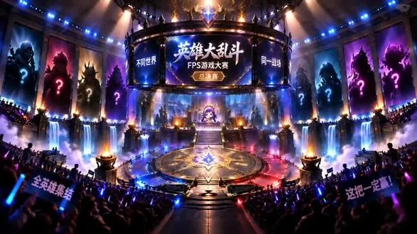 花样大乱斗 FPS大赛决赛现场，怎么混进来的选手越来越离谱了     有人被主持人当场揭老底： 有人