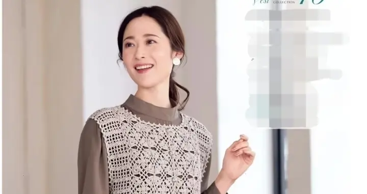 温馨秋色无袖钩针衫