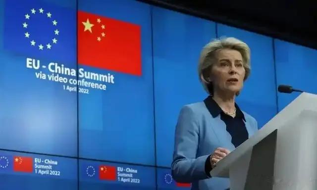 欧盟对美“亮剑”！访华刚结束，冯德莱恩在华言论意味深长