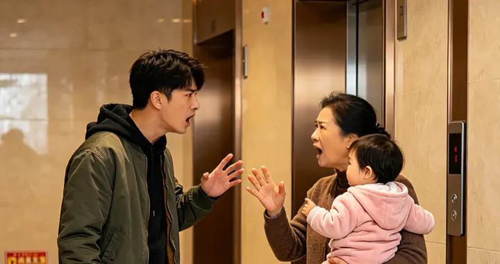 楼下邻居因为一只狗打起来了：我的狗不咬人，你凭什么怕它