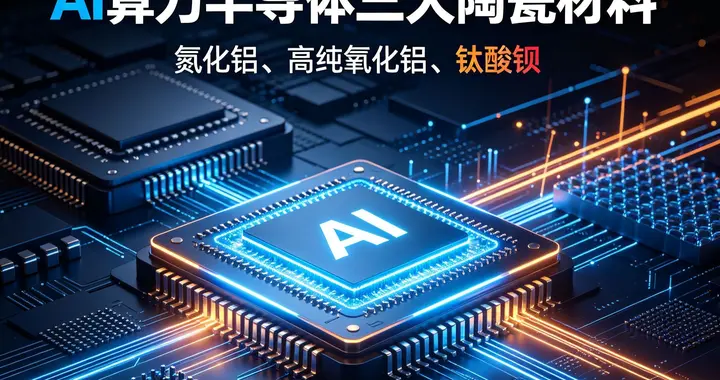 AI算力半导体三大陶瓷材料：氮化铝、高纯氧化铝、钛酸钡
