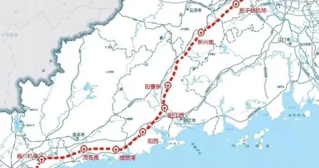 湛江北站崛起，高信化沉默！广湛高铁，真的兼顾了粤西公平？