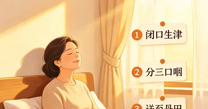 晨起第一口口水千万别吐！老祖宗不传的咽津养五脏秘法