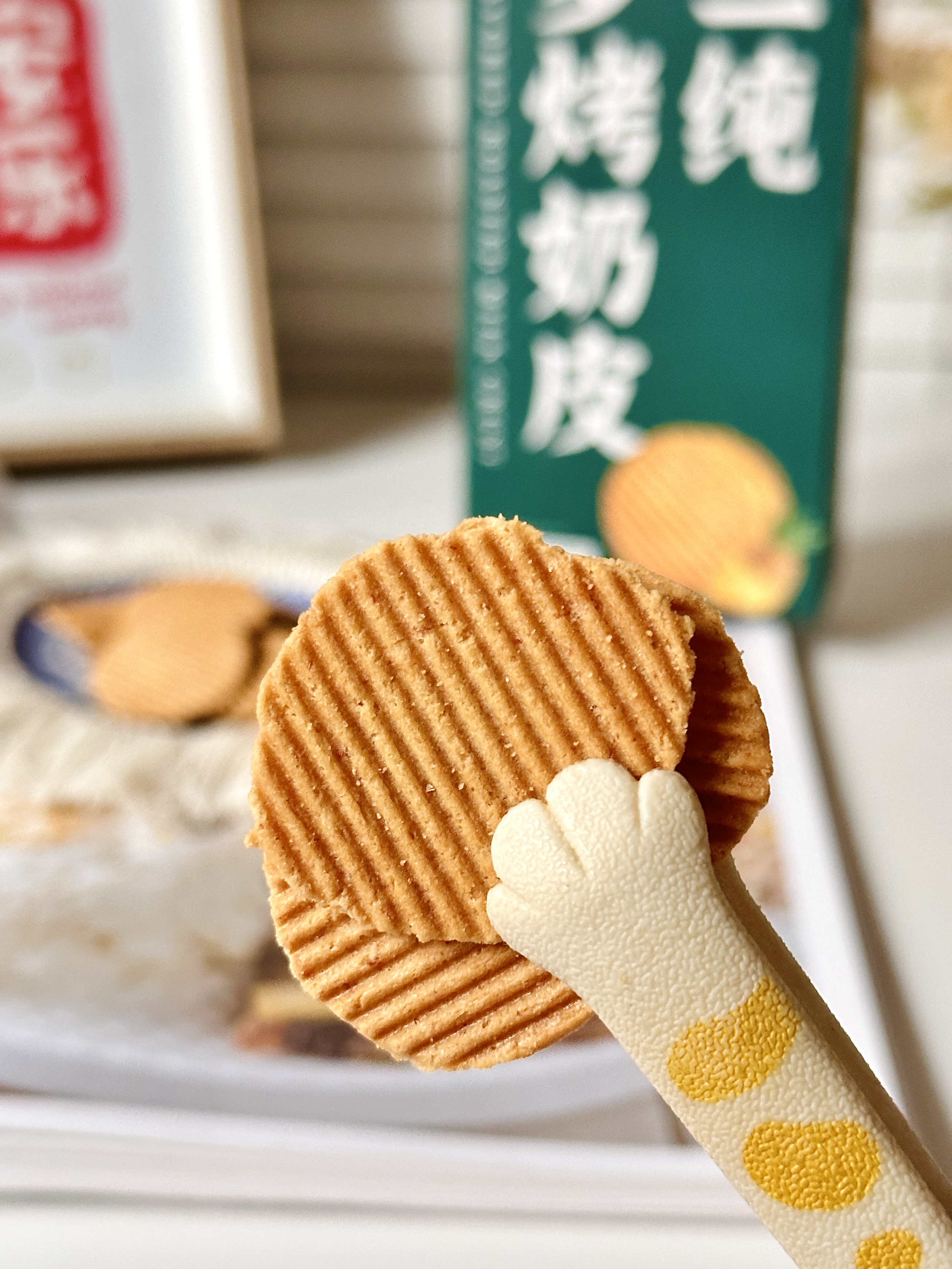 奶呼呼的烤奶皮，还是菠萝🍍味的！！
