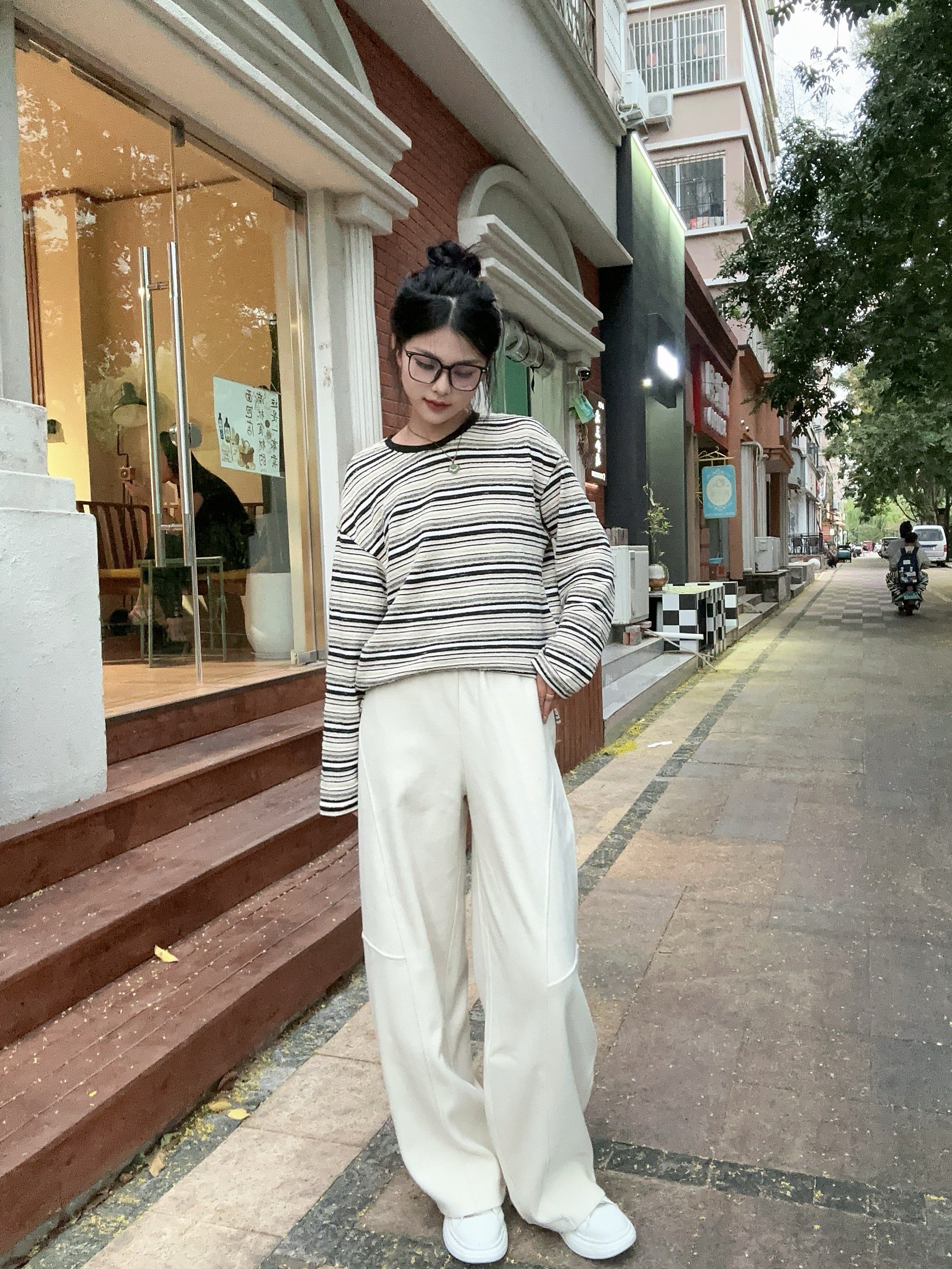 哪个季节都会反复爱上条纹～