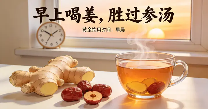 早上喝姜枣茶好处多，但这个禁忌你必须知道