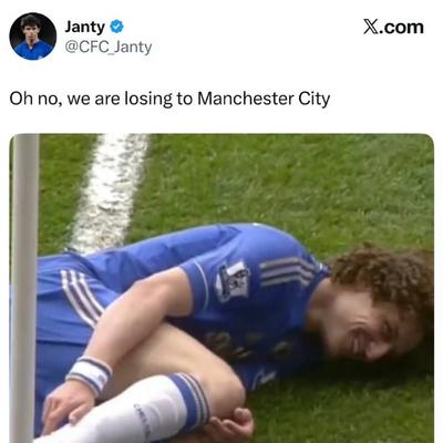 足球推文：看来，切尔西球迷想让切尔西输球