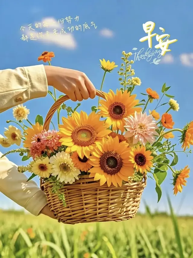 ²⁰²⁵/₀₅.₁₅朋友圈早安文案!生活向阳，人生向暖，万物美好