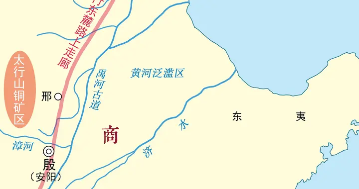 商朝为何要定都于殷？不只是躲避黄河泛滥，交通位置不可忽视