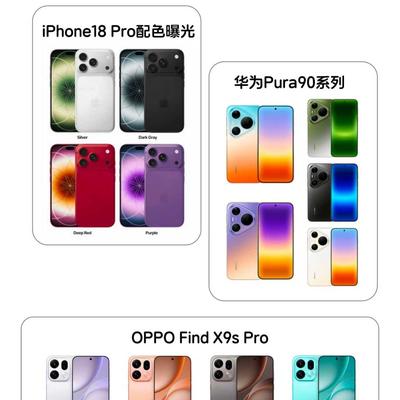 A码梦梦：机圈三巨头2026配色大赏，你