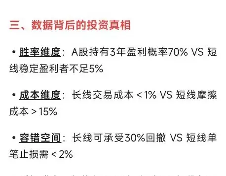 长期持股真的能跑赢短线吗？看下长线与短线的几个区别