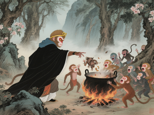 六耳猕猴的 "同类相食"：人性之恶的极致书写