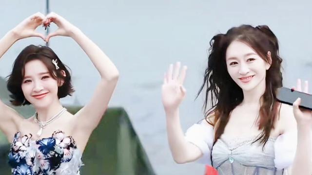 吃吃瓜喝喝汤：救命！李小冉和唐艺昕同框