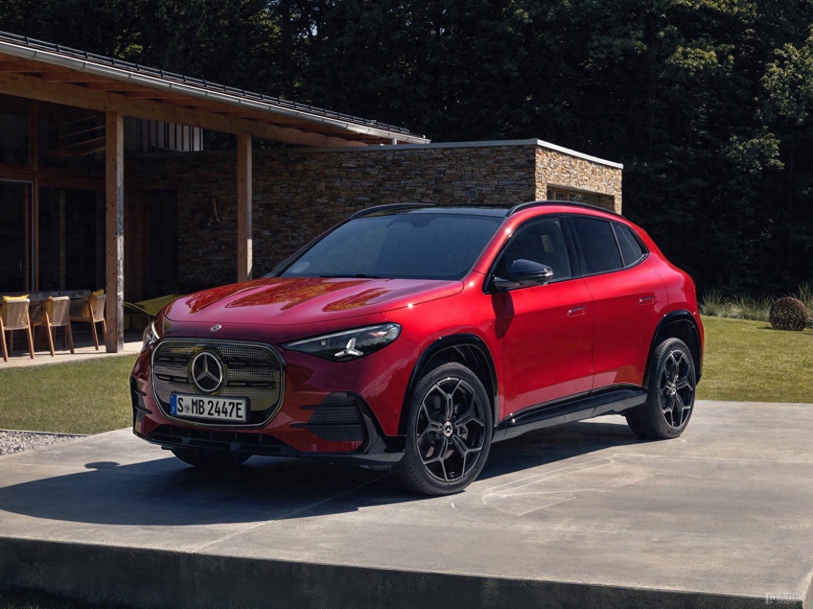 全新奔驰GLA纯电版发布 WLTP工况纯电续航657km